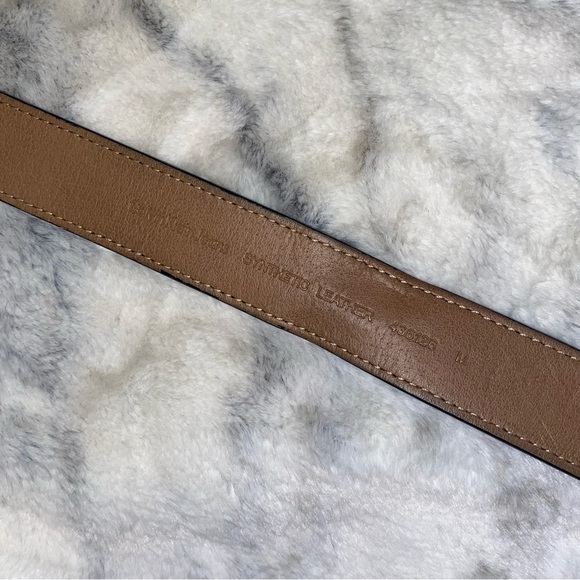 Calvin Klein Jeans Studded Black Synthetic Leather Belt - Picture 2 of 7